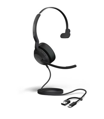 JABRA Evolve2 50, USB C/A UC Mono
