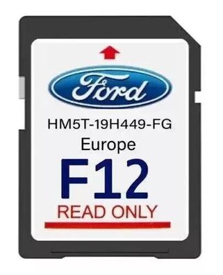 SD Kompatibel mit FORD F12 SYNC2 Navi SD-Karte 2024 2025 Navigation