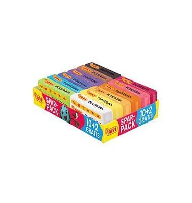 Plastilina Knetmasse 10 + 2 Gratis SPAR-PACK