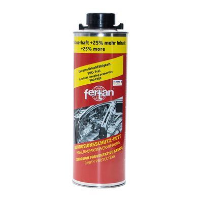 FERTAN Korrosionsschutz-fett 1 LTR Rostschutz Autopflege Metallschutz