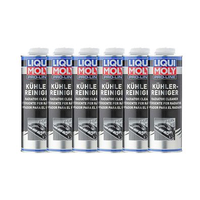 6x LIQUI MOLY PRO-LINE Kuehlerreiniger 1 LTR 5189 Reiniger Zusatz Kühler