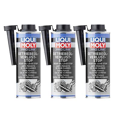 3x LIQUI MOLY PRO-LINE Getriebeoel-verlust-stop 0.5 LTR 5199