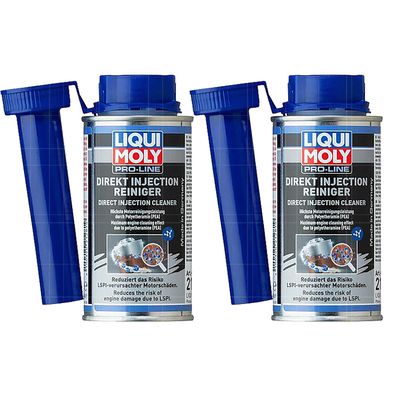 2x LIQUI MOLY PRO-LINE DIREKT Injection Reiniger 0.12 LTR 21281 PKW 4 Takt