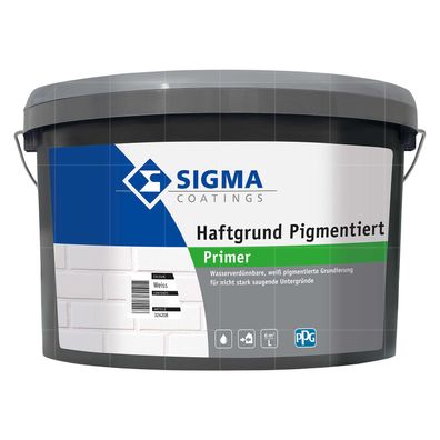 SIGMA Haftgrund Pigmentiert PRIMER 12.5 LTR WEISS Grundierung Innen aussen