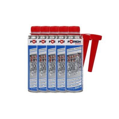 5x FOERCH DIESEL-SYSTEMREINIGER-COMMON RAIL 0.3 LTR Additiv