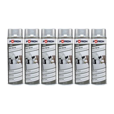 6x FOERCH INOX SPRAY L234 0.5 LTR Edelstahlspray Schweißspray