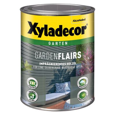 Xyladecor Gardenflairs 1 LTR Terrassenöl Imprägnieröl Holzpflege Holzschutz