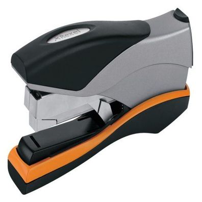 Rexel Flachheftger„t Optima 40, schwarz/silber/orange
