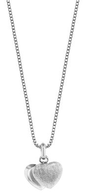 trendor Schmuck Silberkette mit Herz-Anhänger 35905
