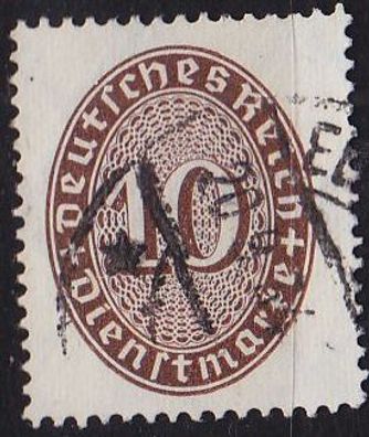 Germany REICH Dienst [1927] MiNr 0131 ( O/used ) [03]