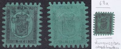 Finnland Finland SUOMI [1866] MiNr 0006 Bx ( O/used ) [01] s/ Bescheibung description