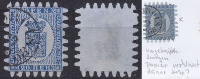 Finnland Finland SUOMI [1866] MiNr 0008 Cx ( O/used ) [02] s/ Bescheibung description
