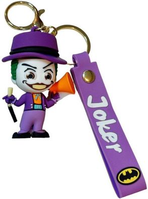 Joker Schlüsselanhänger - Suicide Squad Silikon Schlüsselbund