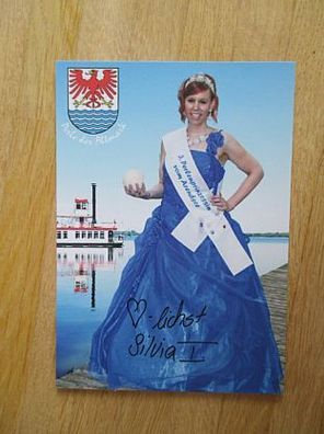 3. Perlenprinzessin vom Arendsee Silvia I. - handsigniertes Autogramm!!!
