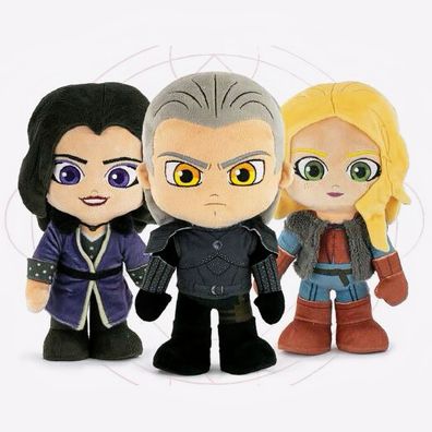 The Witcher Plüschtier Plüsch Stofftier Figur Auswahl ca. 27 cm Groß