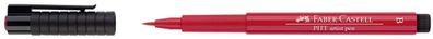 FABER-CASTELL Tuschestift PITT artist pen, geraniumrot hell