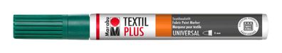 Marabu 0118 03 068 Textil Painter plus Dunkelgrün 068, 3 mm