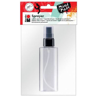 Marabu Sprayer - Leerflasche mit Zerst„uber, 100 ml