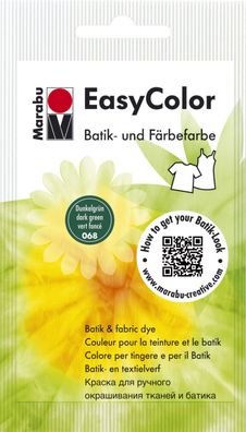 Batik-und Färbefarbe d'grün