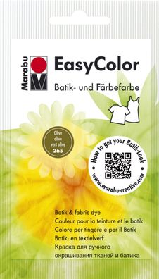 MARABU 1735 22 265 Batik-und Färbefarbe olive 25 g