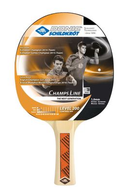 DONIC Schildkröt 705122 Tischtennisschläger Champs Line 200