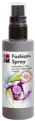 Marabu Textilspr?hfarbe "Fashion-Spray", grau, 100 ml