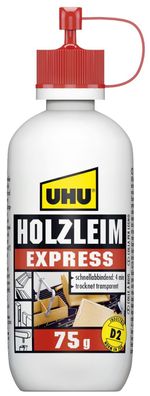 UHU 48580 Holzleim Express D2 lösemittelfrei 75 g Flasche(S)