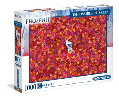 Clementoni 39526 - Frozen 2 - 1000 Teile - Impossible Puzzle