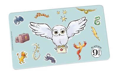 Harry Potter "Watercolor World" - Fréhstécksbrettchen mit Hedwig Eule
