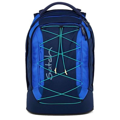 satch pack Schulrucksack Sneaker Style Crossed Blue, Crossed Blue, Jungen