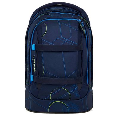 satch pack Schulrucksack Blue Tech, Blue Tech, Mädchen & Jungen