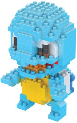 Schiggy Bausteinenset - Nintendo Pokémon Nanoblocks mit 300 Bausteinen