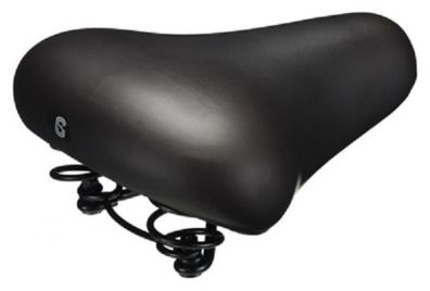 Sattel City 24,7 X 21,9 Cm Unisex-Gel Schwarz
