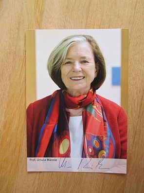 Bayern Staatsministerin Prof. Dr. Ursula Männle - handsigniertes Autogramm!!!
