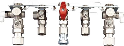 Bosch Montageanschlussplatte Typ 991 für Erd- und Flüssiggas, Aufputzmontage