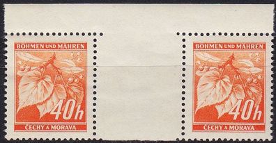 Germany REICH Böhmen Mähren [1940] MiNr 0038 ZW ( * */mnh )