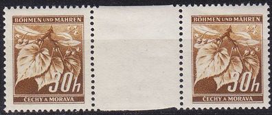 Germany REICH Böhmen Mähren [1941] MiNr 0064 ZW ( * */mnh )