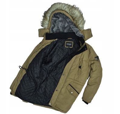 GUESS Parka Winter Warmed Men's Jacket M74L35 L
