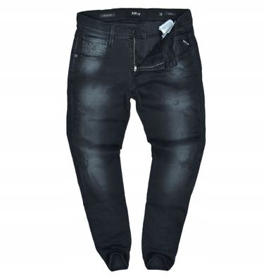 REPLAY Anbass Hyperflex Herren Denim-Hose W29 L30