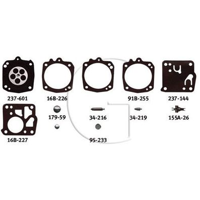 Original Membranen - RB KIT für Vergaser: HS - Tillotson (8)