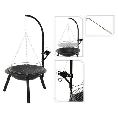 Feuerschale mit Grill BBQ 55 cm