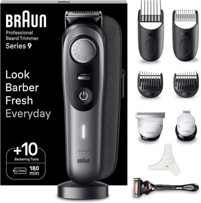 Braun BT9420 Barttrimmer & Haarschneider - Präzision für jeden Style Neu & OVP