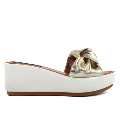 Fashion Attitude - Sandalen - FAR-NODO-BIS-PLATINO - Damen