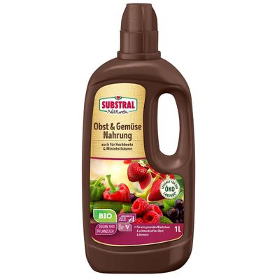 SUBSTRAL® Naturen® BIO Obst und Gemüse Nahrung 1 Liter