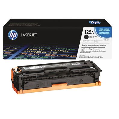 Original HP Toner 125A - CB540A schwarz Tonerkartusche