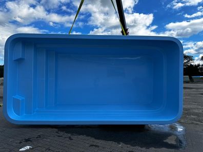 Schwimmbad GFK Saragossa aus Polyester vom Hersteller! Verschiedene Maße!