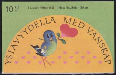 Finnland 1993 postfrisch Markenheftchen Michel-Nr. 32 Grußmarke