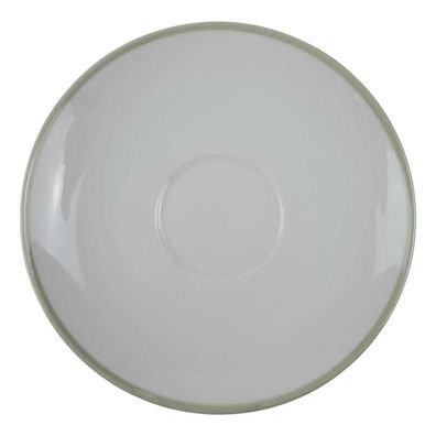 Untertasse für Tee 13,7 cm Schönwald Rand Pastellgrün