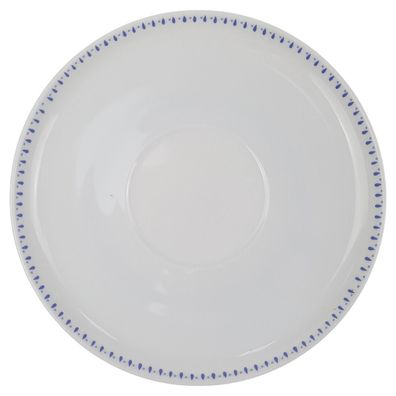 Untertasse 14,5 cm Melitta Blaue Tropfen Rand