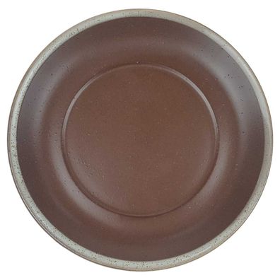 Untertasse für Suppe D 16,5 cm Keramik Braun